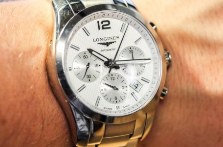Longines Conquest Classic Chronograph Watch