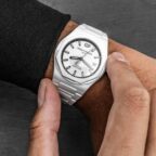 Girard-Perregaux & Bamford Debut Laureato ‘Ghost’ Limited fake Watches Edition In All-White Ceramic